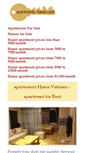 Mobile Screenshot of apartments-hanoi.com